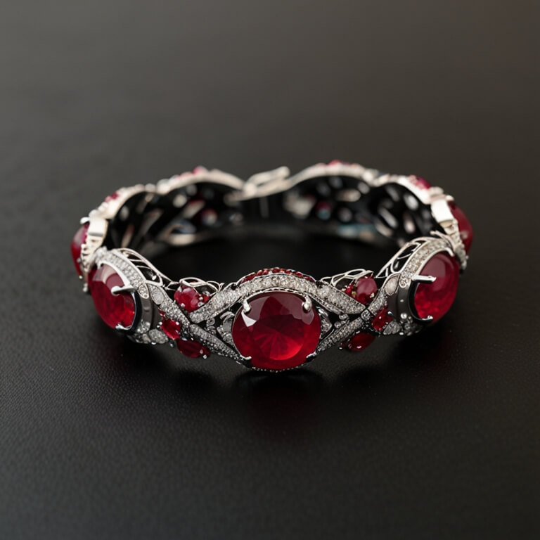 Ruby Bracelet